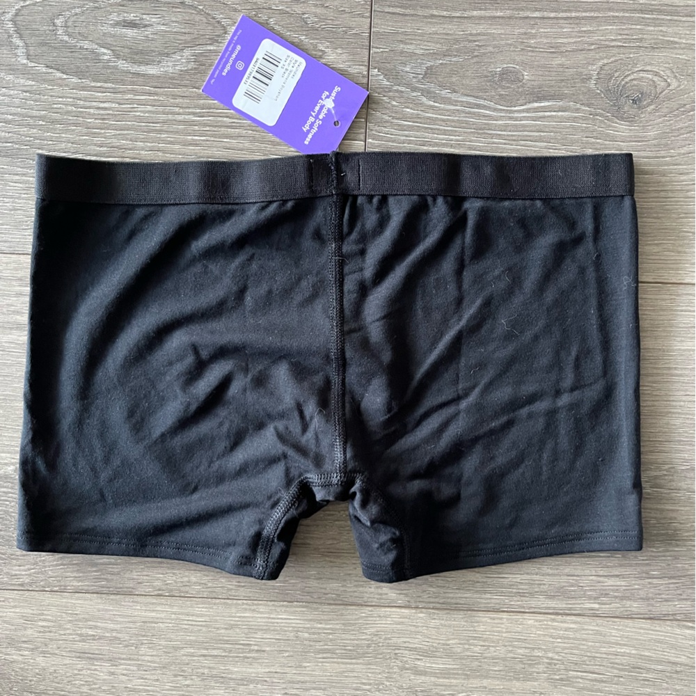 NWT MeUndies Black Boyshorts Panty Size XS - Picture 2 of 3